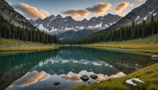 Explorer les magnifiques paysages de montagne