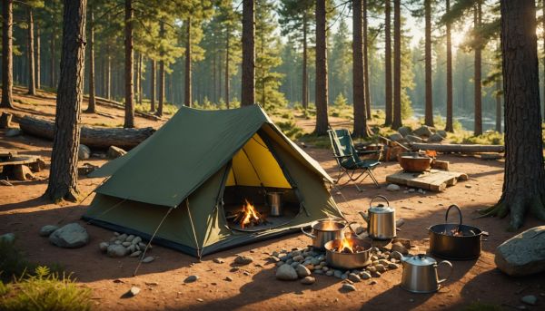 Vacances en camping nature