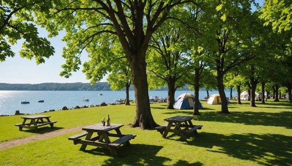 Découvrez le camping idyllique beau rivage près de pau