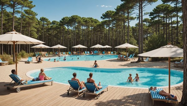 Pourquoi choisir un camping avec piscine dans les landes ?